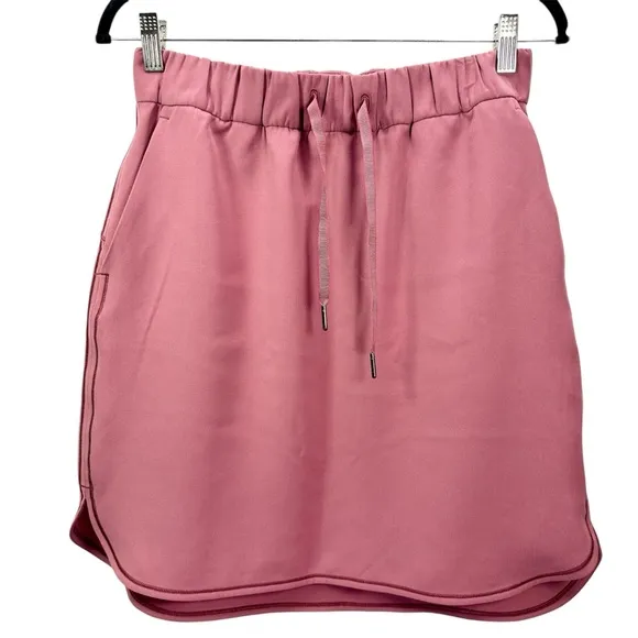 Lululemon On The Fly Skirt Woven, Misty Merlot