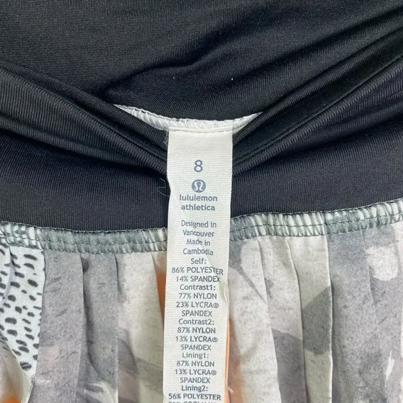 Lululemon Pleat To Street Skirt II
