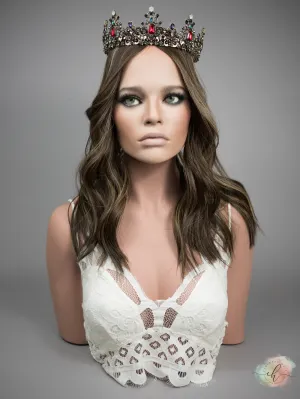 “LUNA BALAYAGE" Premium Topper: Silk Top, 7x7, 18"