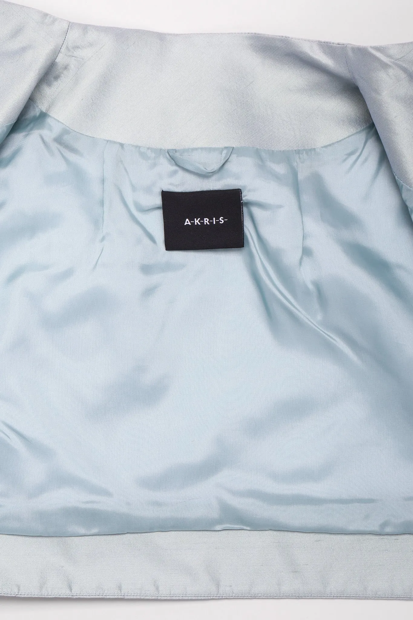 Mandarin Collar Crop Top