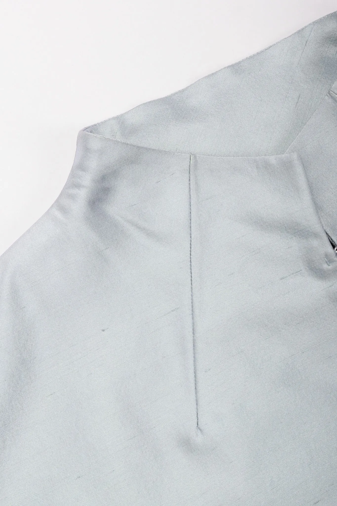 Mandarin Collar Crop Top