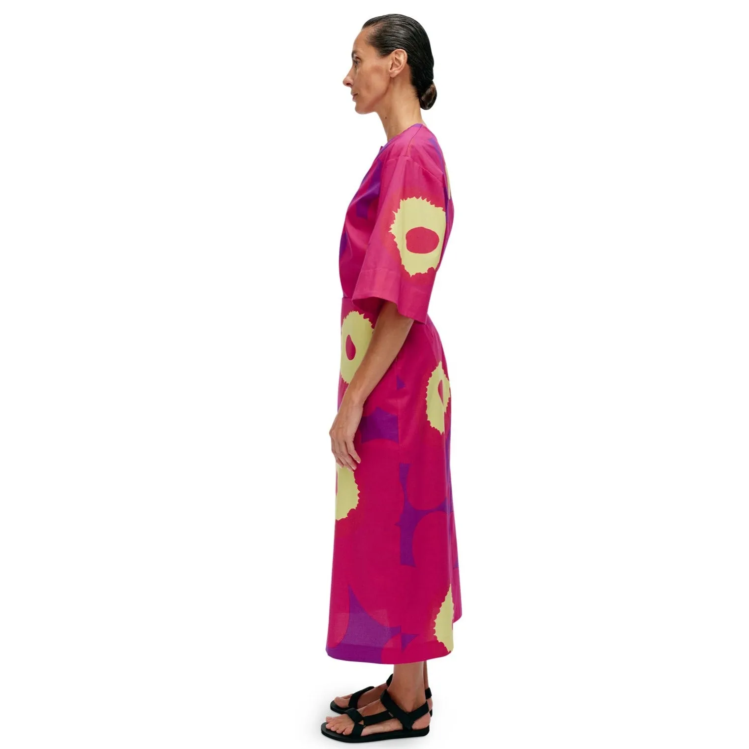 Marimekko Olemus Unikko Skirt, Pink Floral