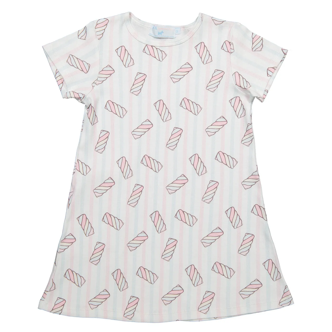 Marshmallows A-Line Dress