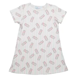 Marshmallows A-Line Dress