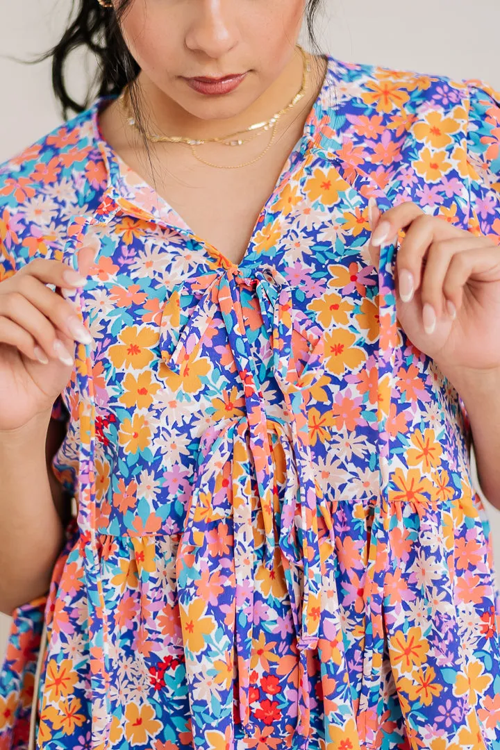 Meadow Whimsy Floral Top