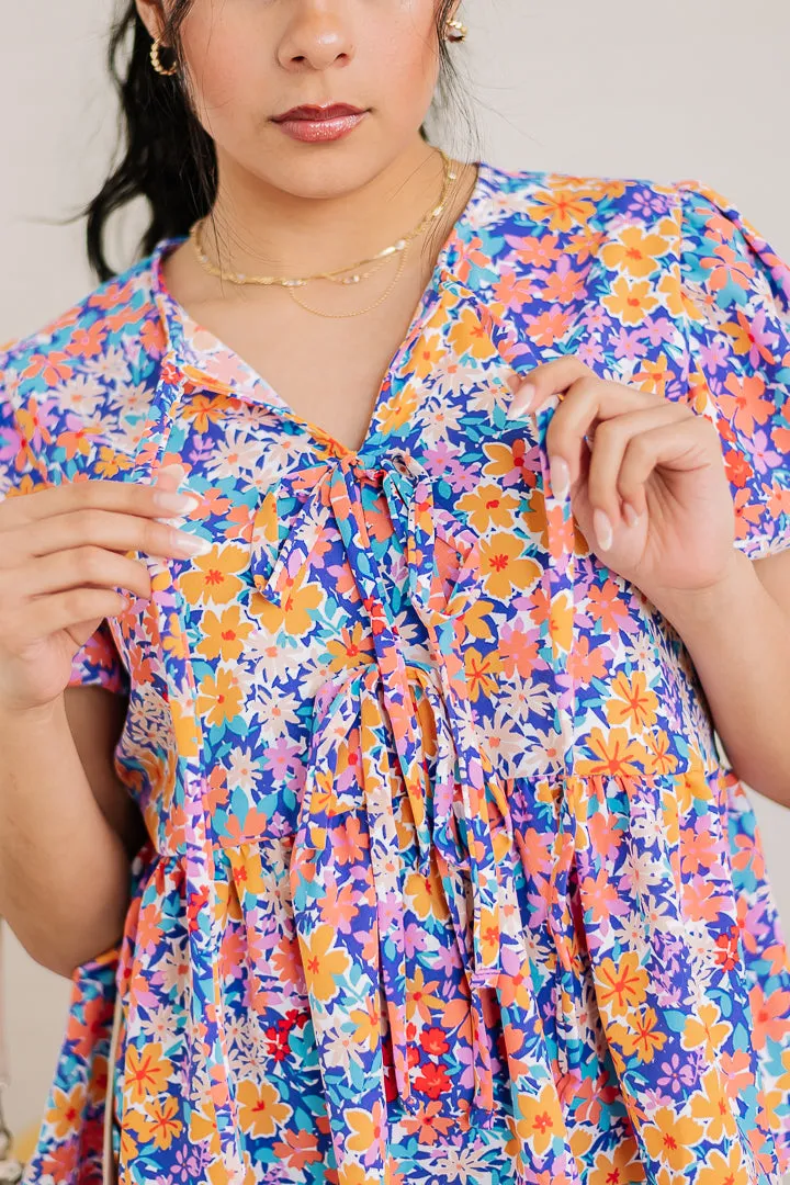 Meadow Whimsy Floral Top