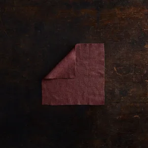 Mending Square - Merino Wool & Silk - Fig