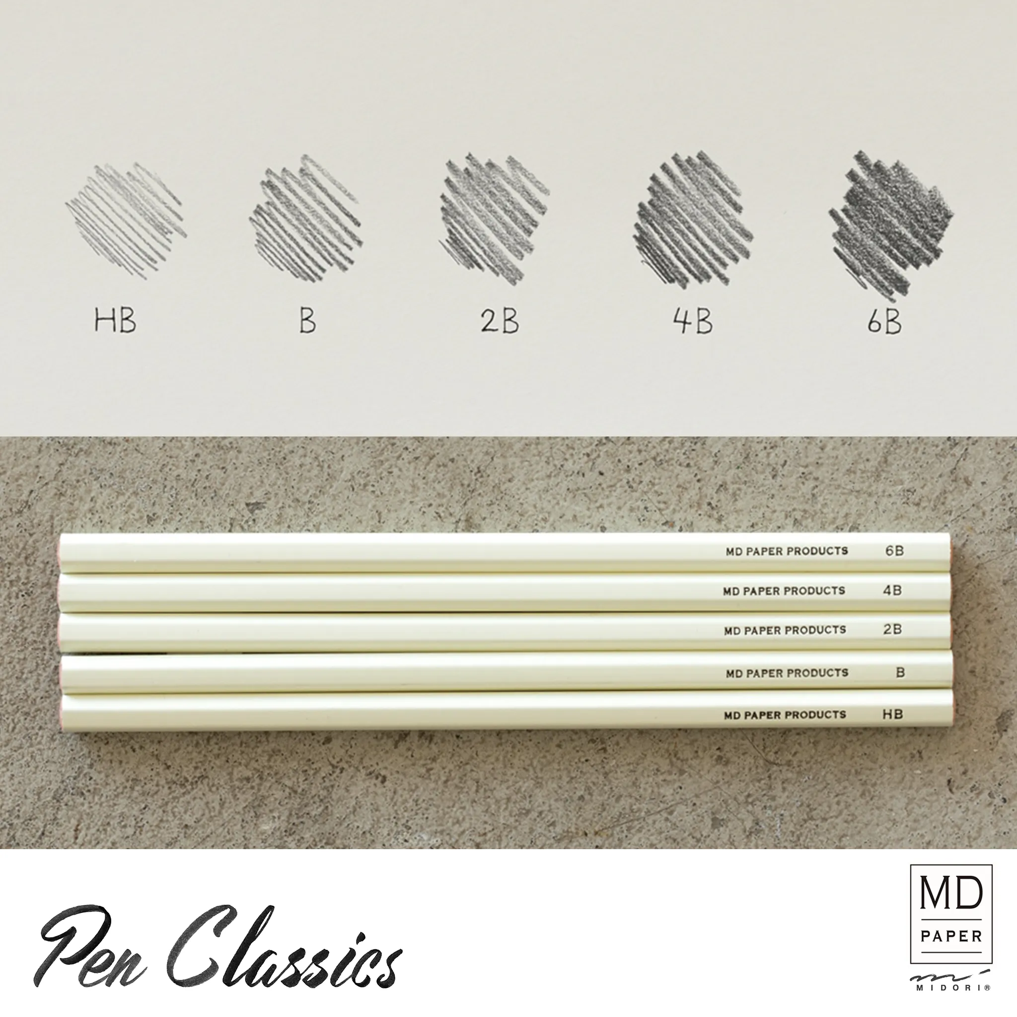 Midori MD Pencil Drawing Kit
