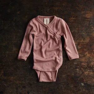 Moa Baby Body - Merino Wool & Silk - Orchid