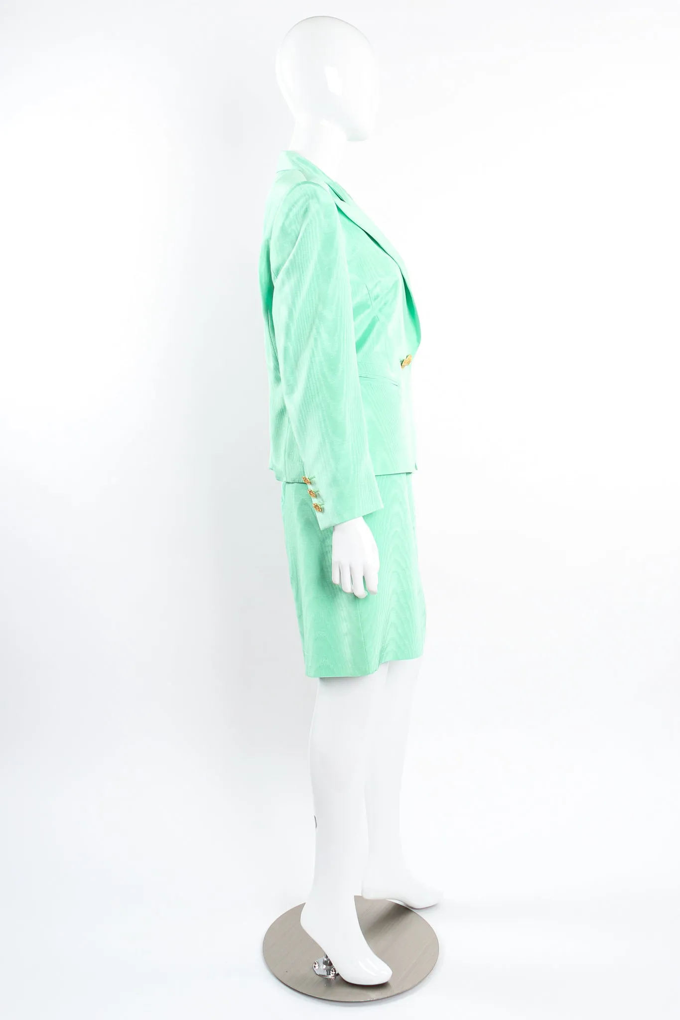 Moiré Jacket & Skirt Suit