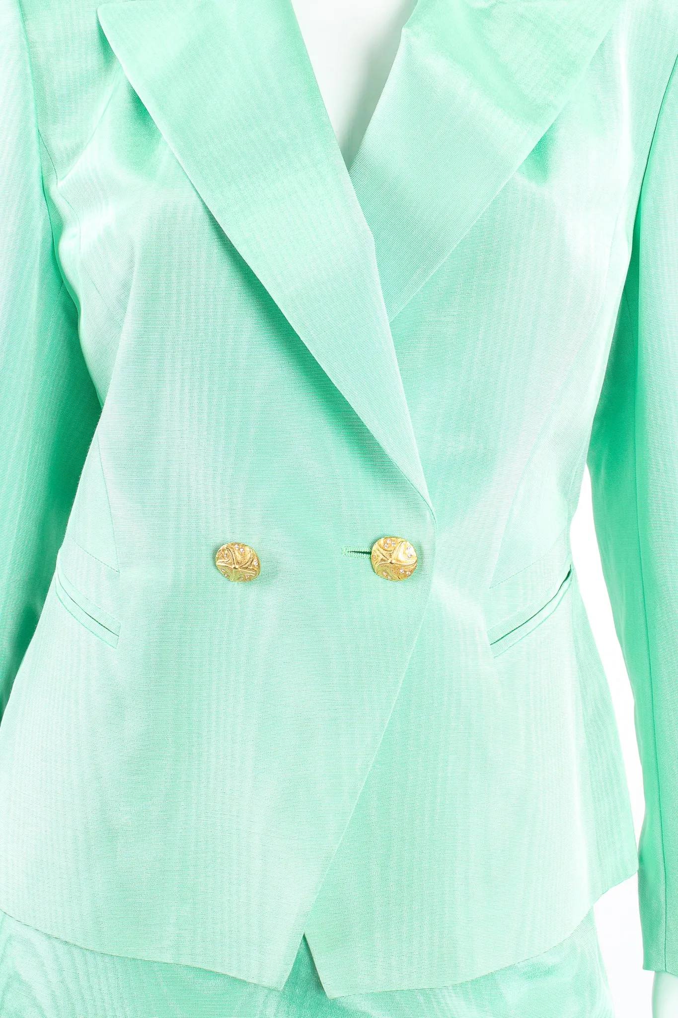 Moiré Jacket & Skirt Suit