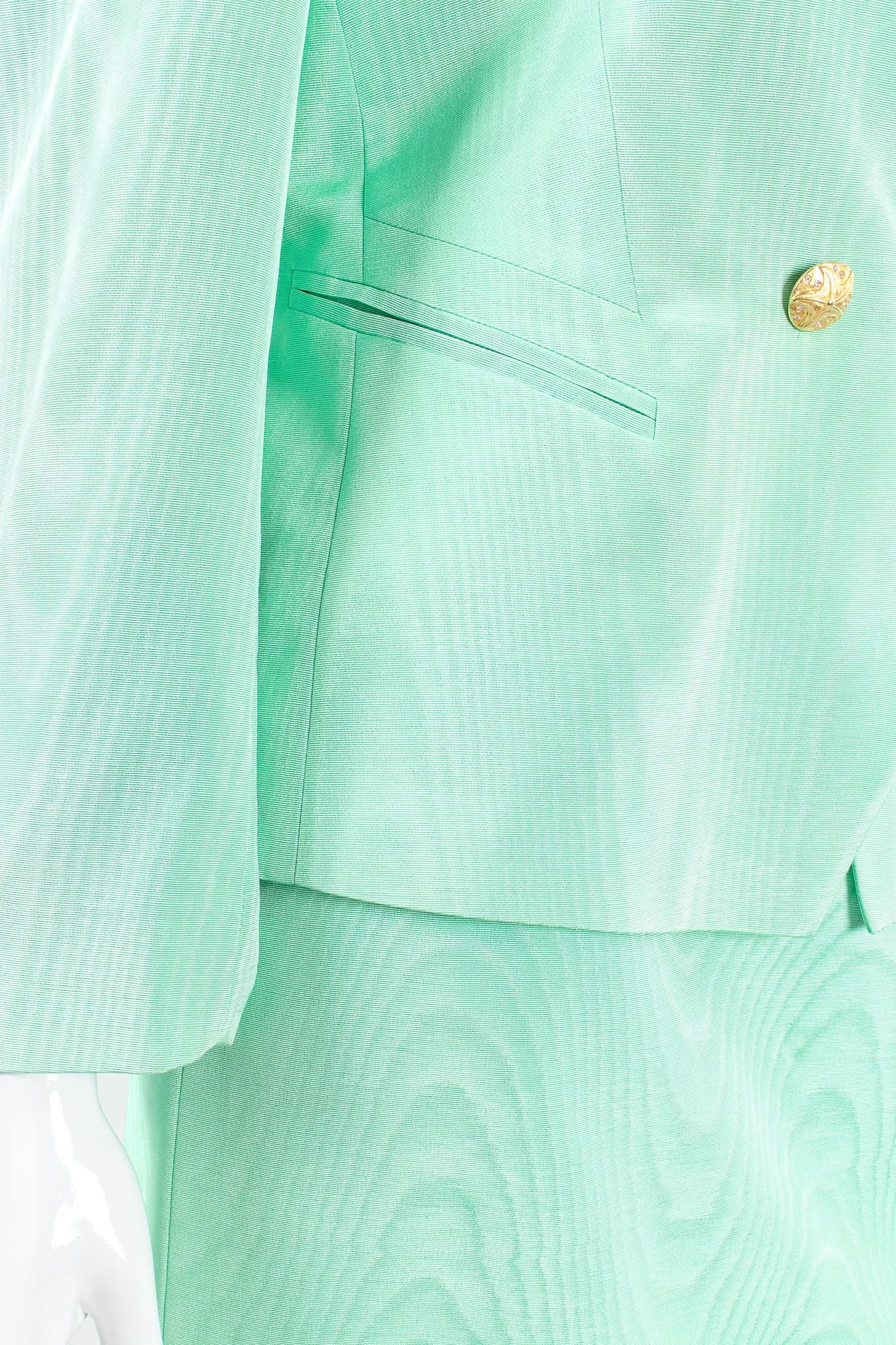 Moiré Jacket & Skirt Suit