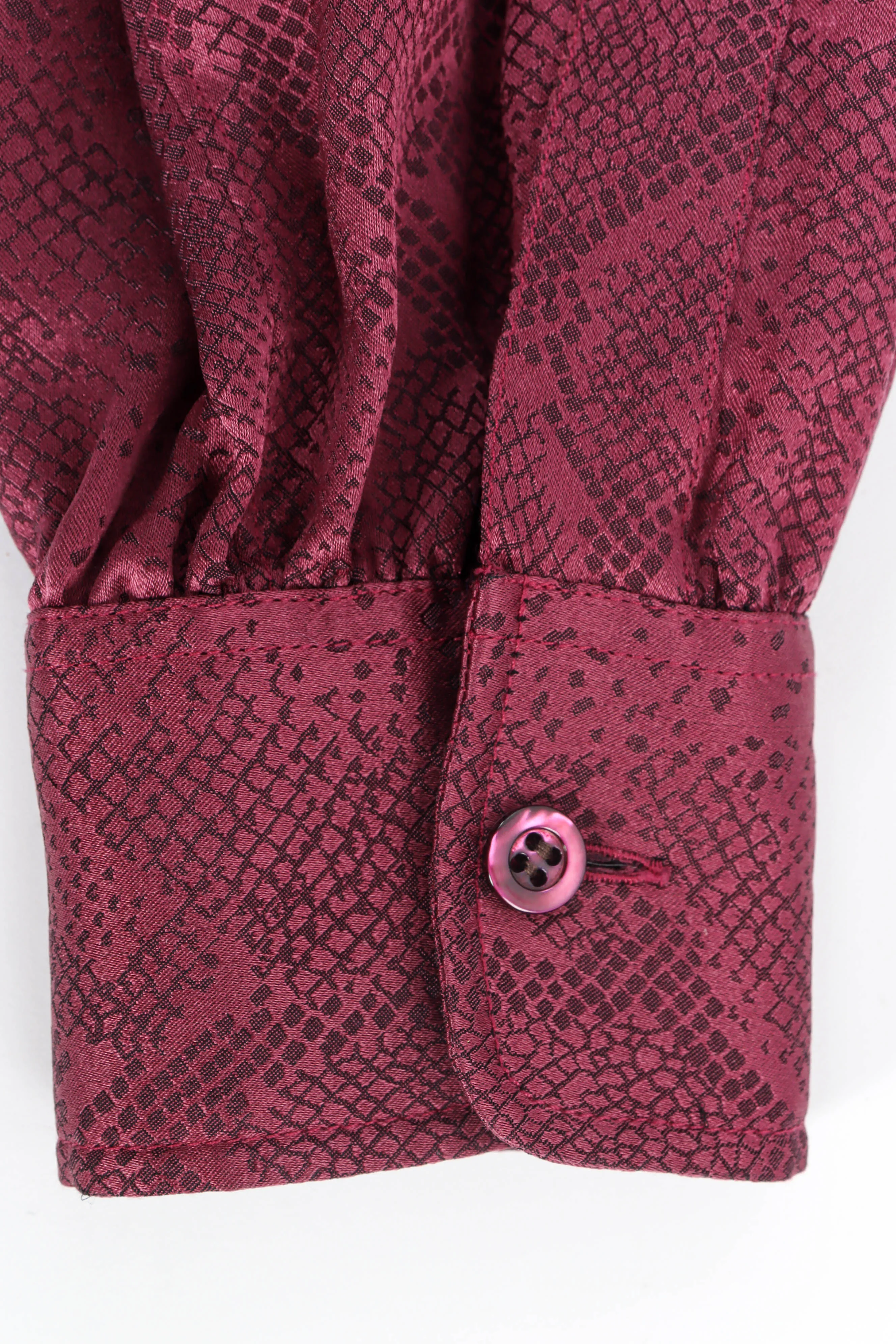 Moody Reptile Print Blouse