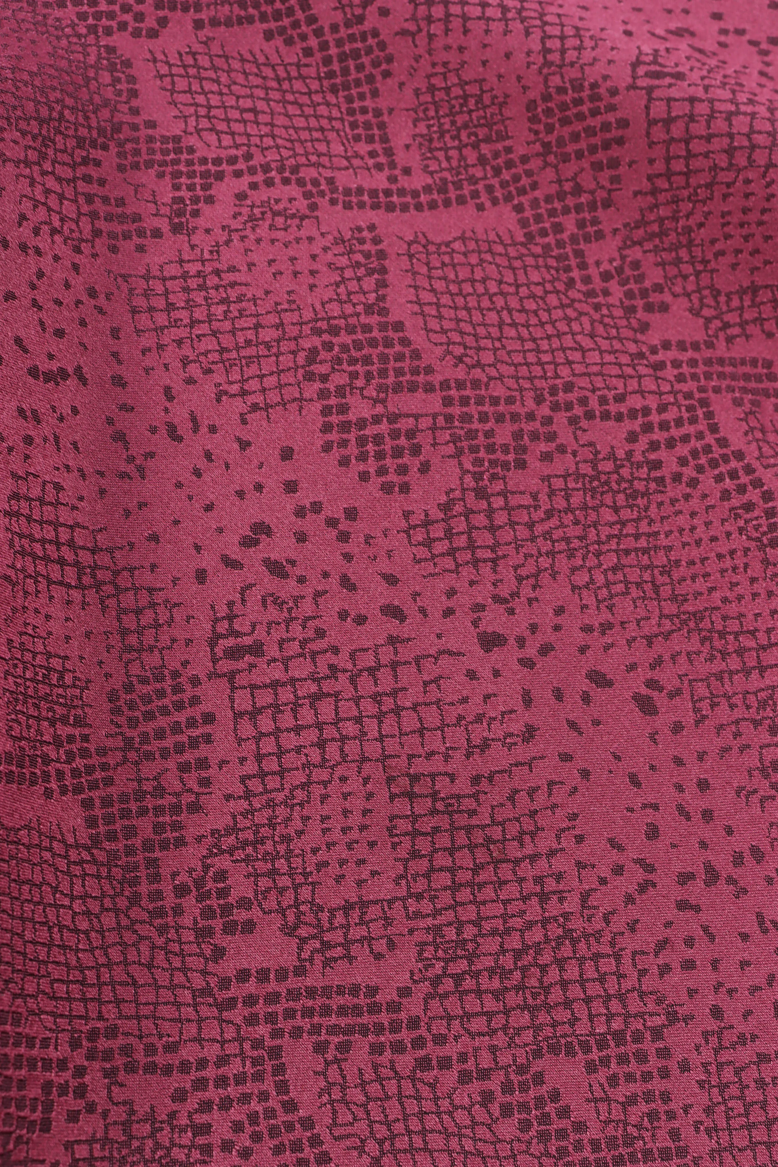 Moody Reptile Print Blouse