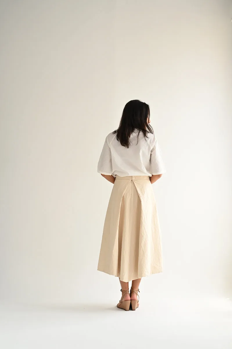 Moon Skirt in Ecru