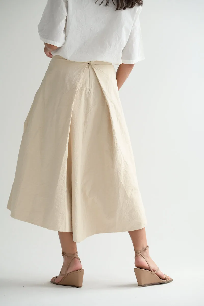 Moon Skirt in Ecru