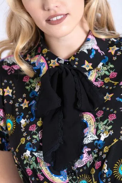 Moondance Blouse - Black -