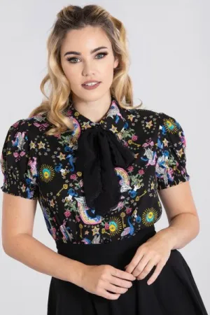 Moondance Blouse - Black -