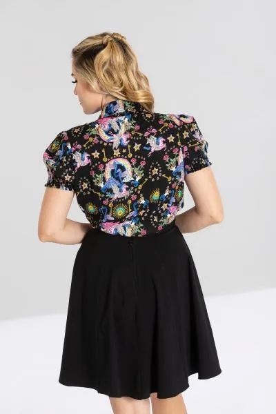 Moondance Blouse - Black -