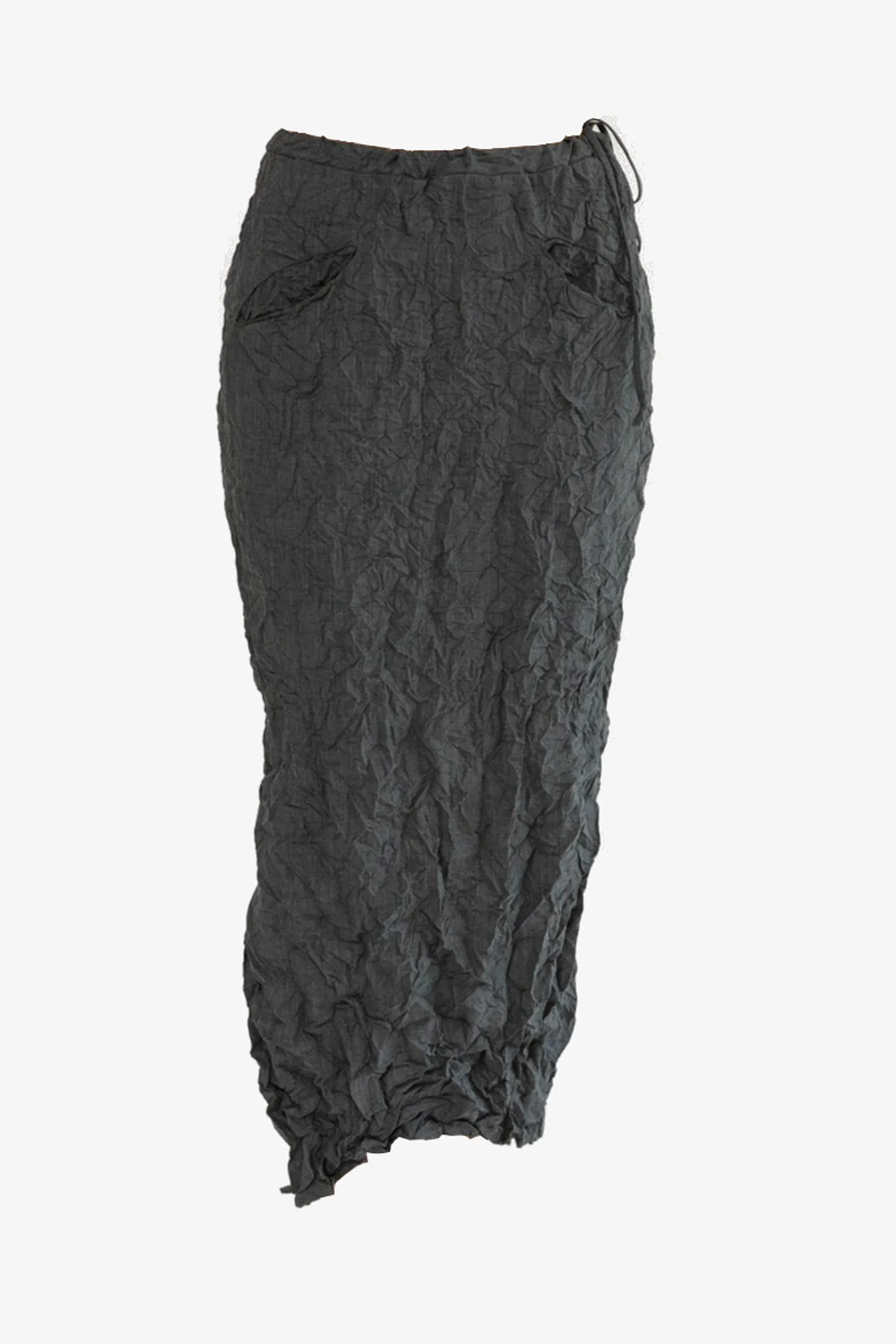 Moth Convertible Column Skirt | Charcoal