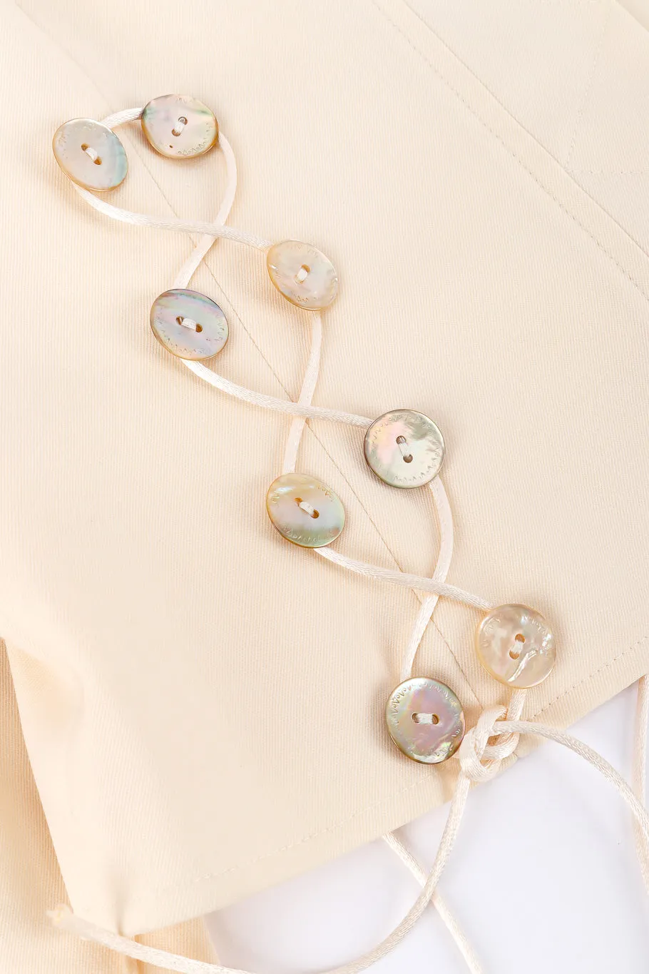 Mother of Pearl Jacket & Skirt Suit