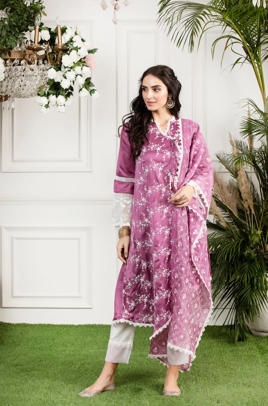 Mulmul Dandelion Kurta