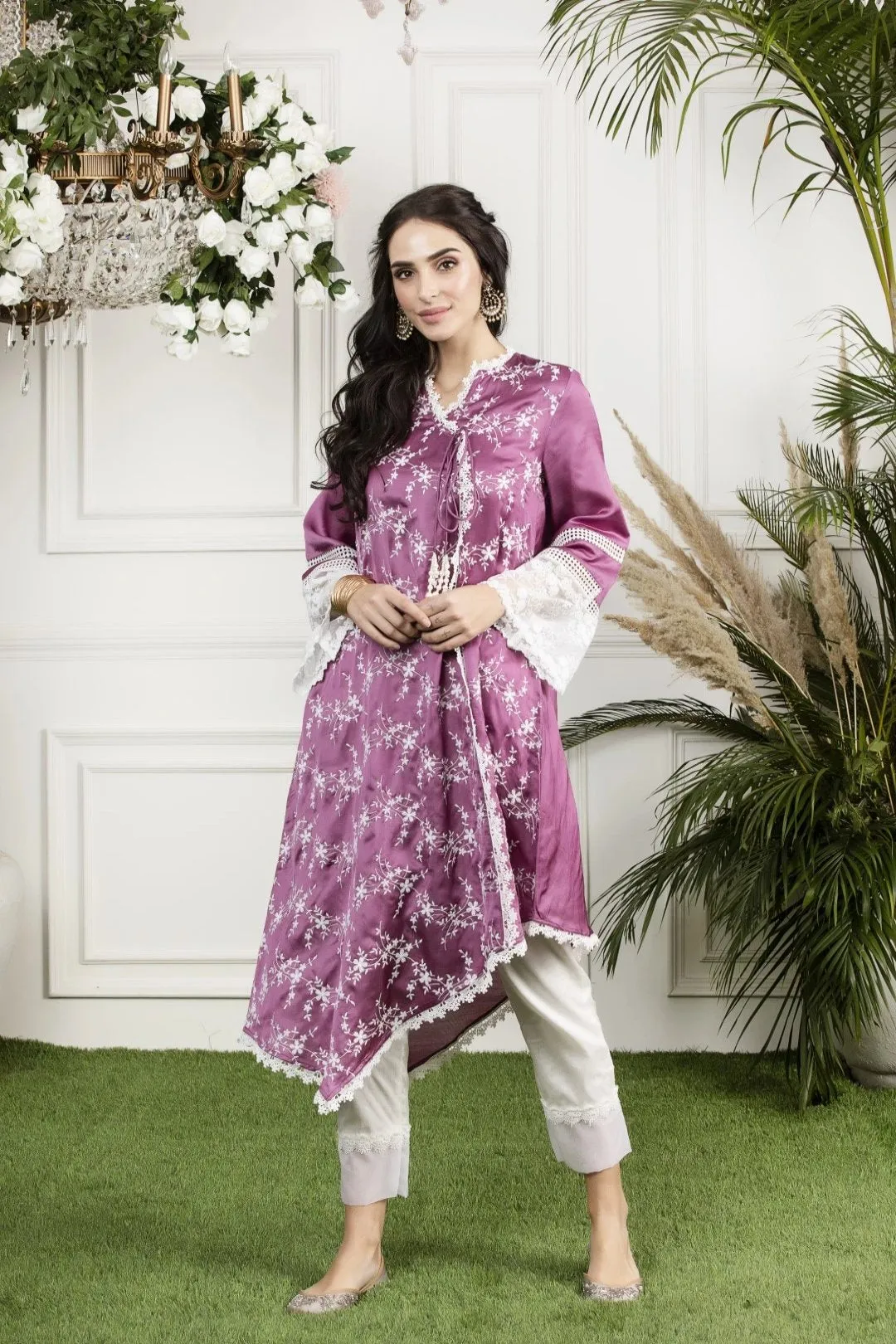Mulmul Dandelion Kurta