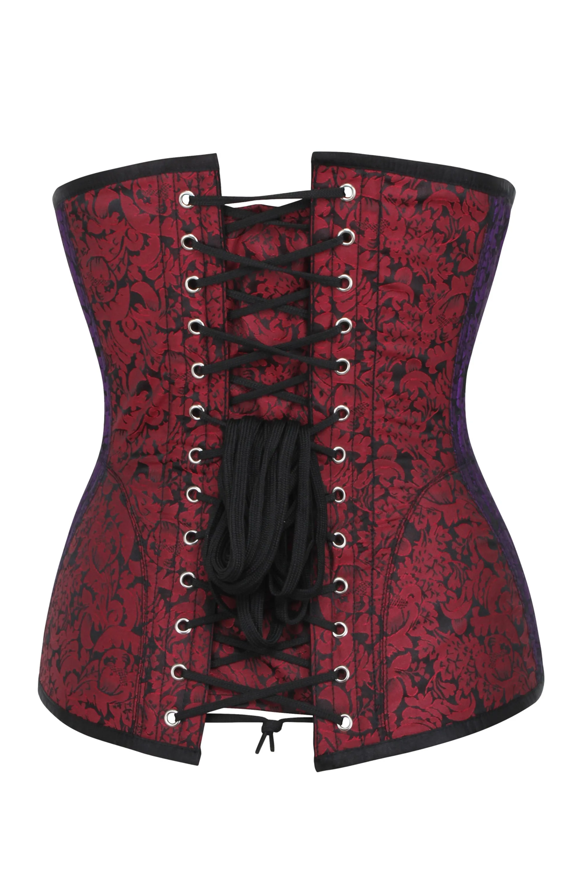 Multi-coloured Brocade Underbust Longline