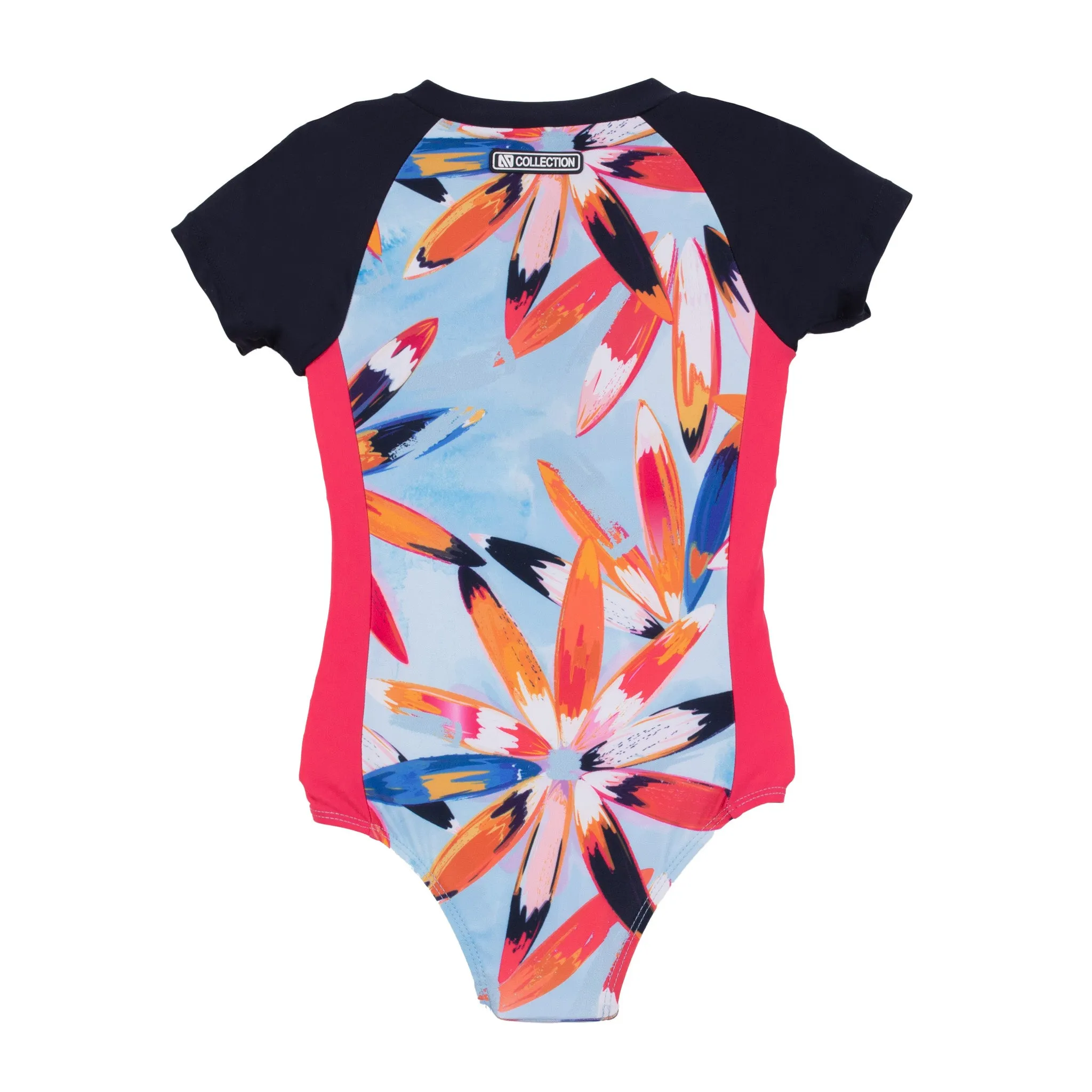 Nano Girls Tropical Rashguard Swimsuit
