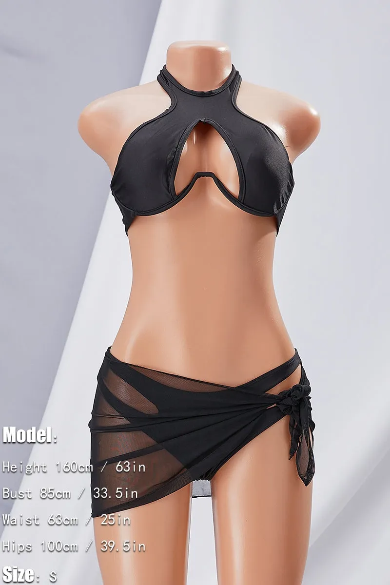 Naughty Noir - 3Pc. Set