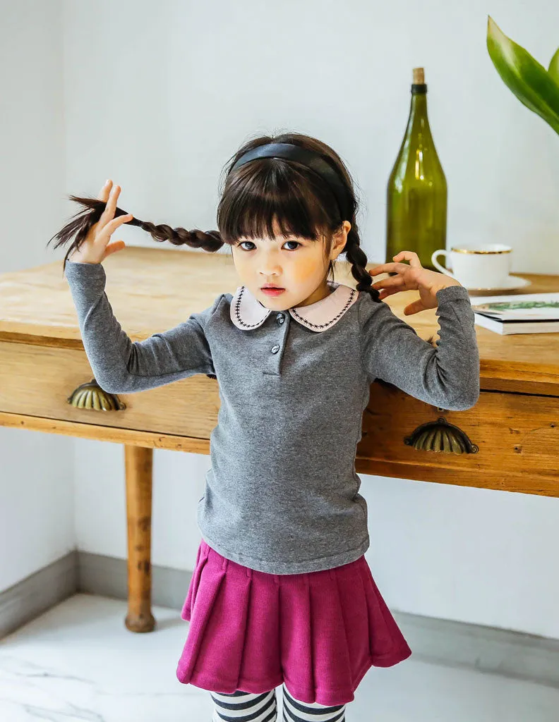 Nautical Blouse Grey