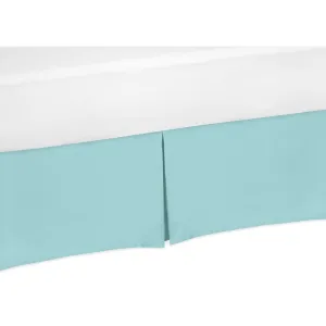New in package! Sweet JoJo Designs Emma 14" Bed Skirt, Teal, Twin! Wayfair Item! Retails $112 