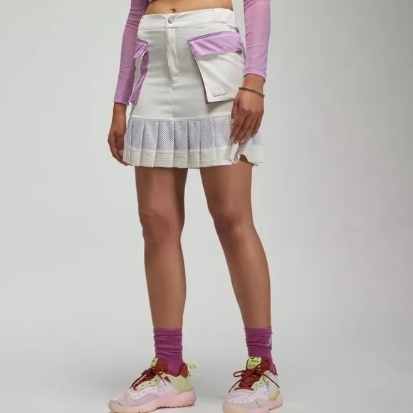 NEW Nike Air Jordan 23 Engineered Pleat Hem Mini Skirt