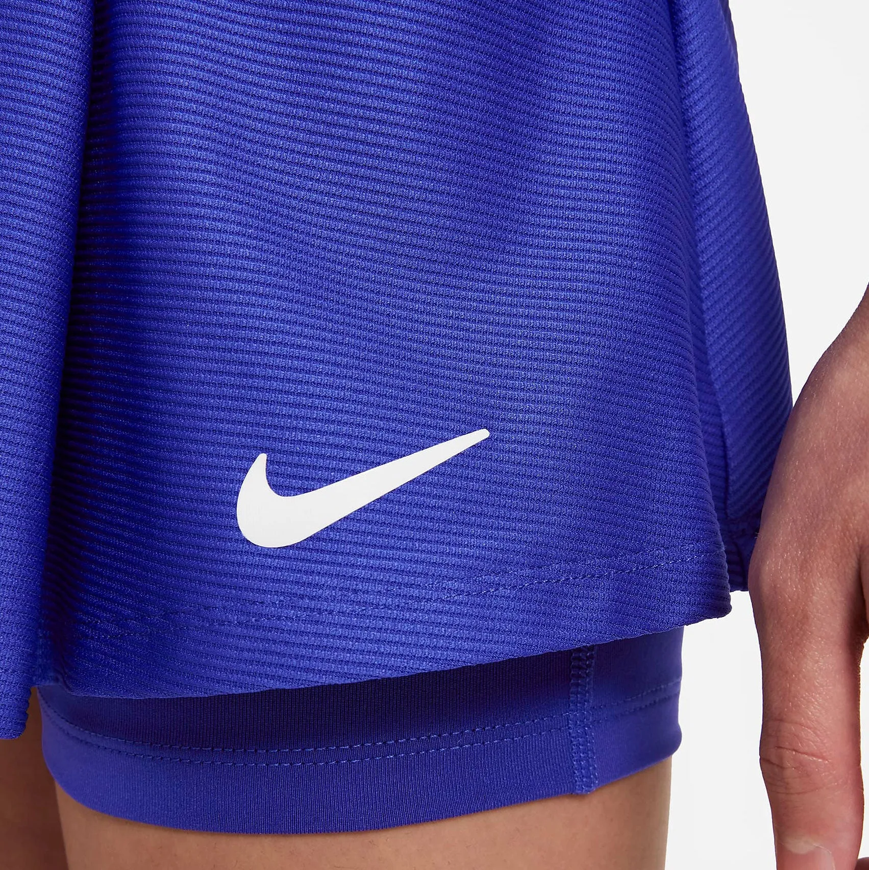 Nike Girls' Dri-FIT Victory Flouncy Skirt (Concord/White)