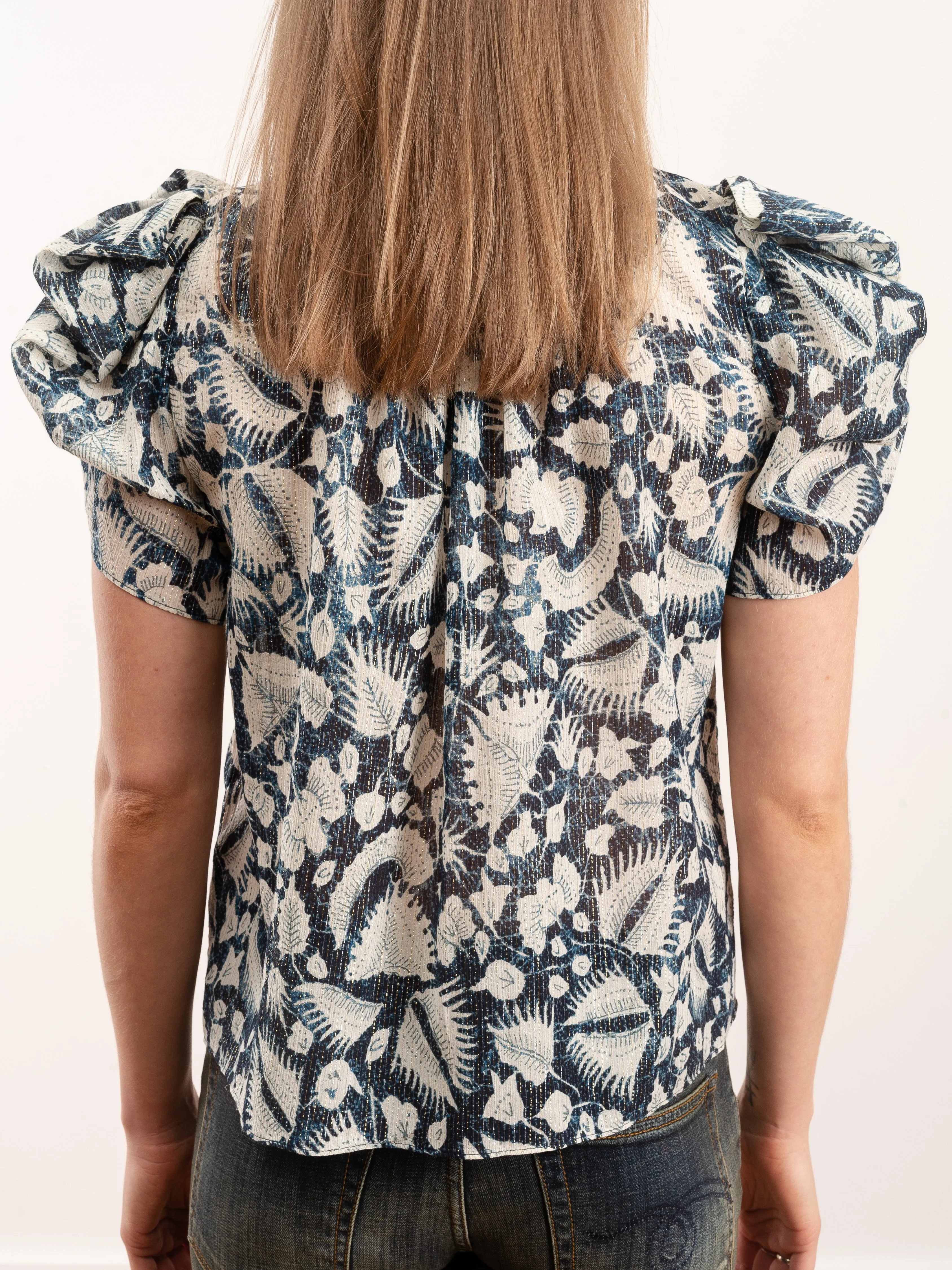 nova top - indigo