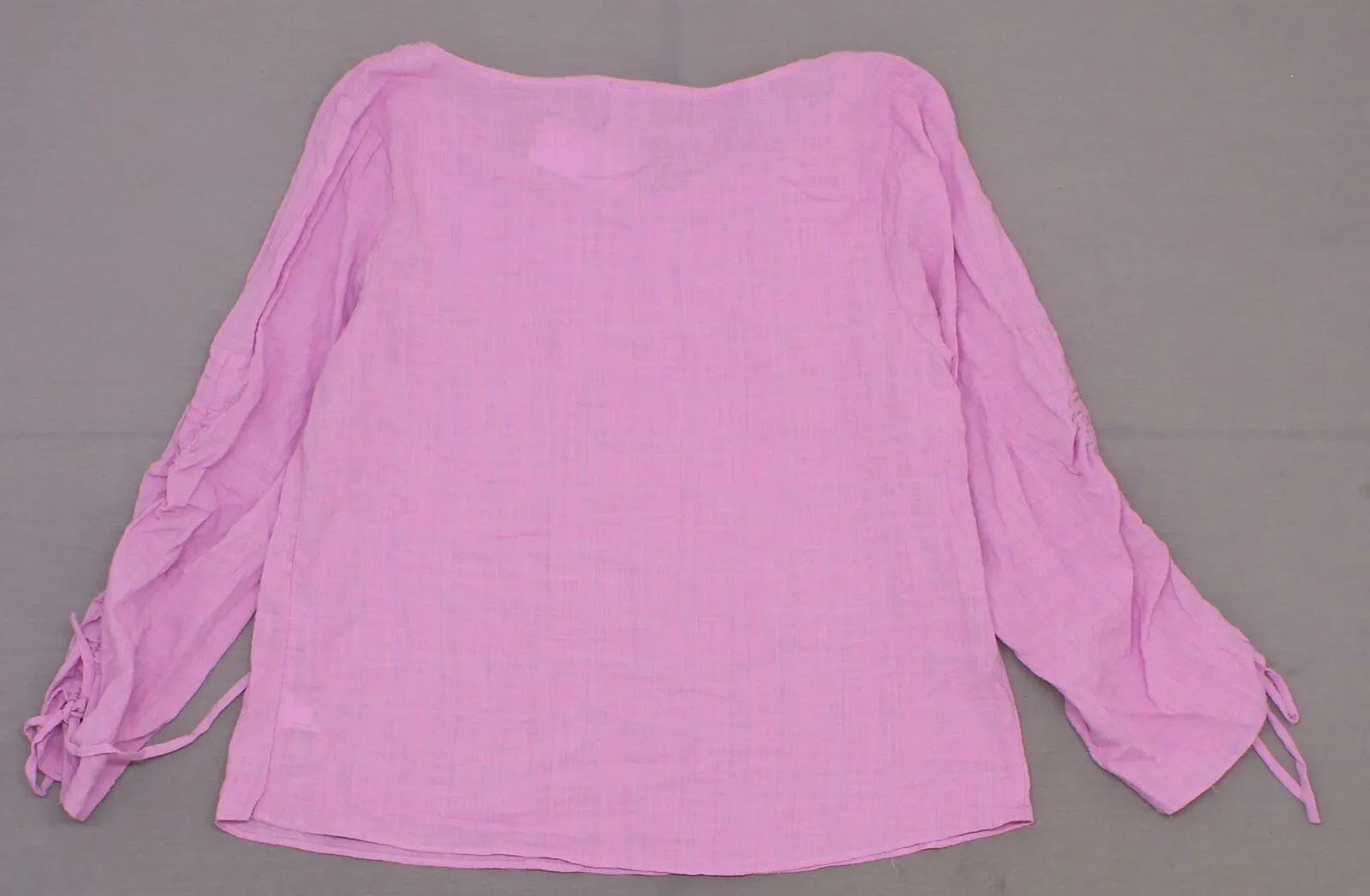 NWT Ava & Viv Women's Plus Size Ruched Sleeve Blouse Plus X