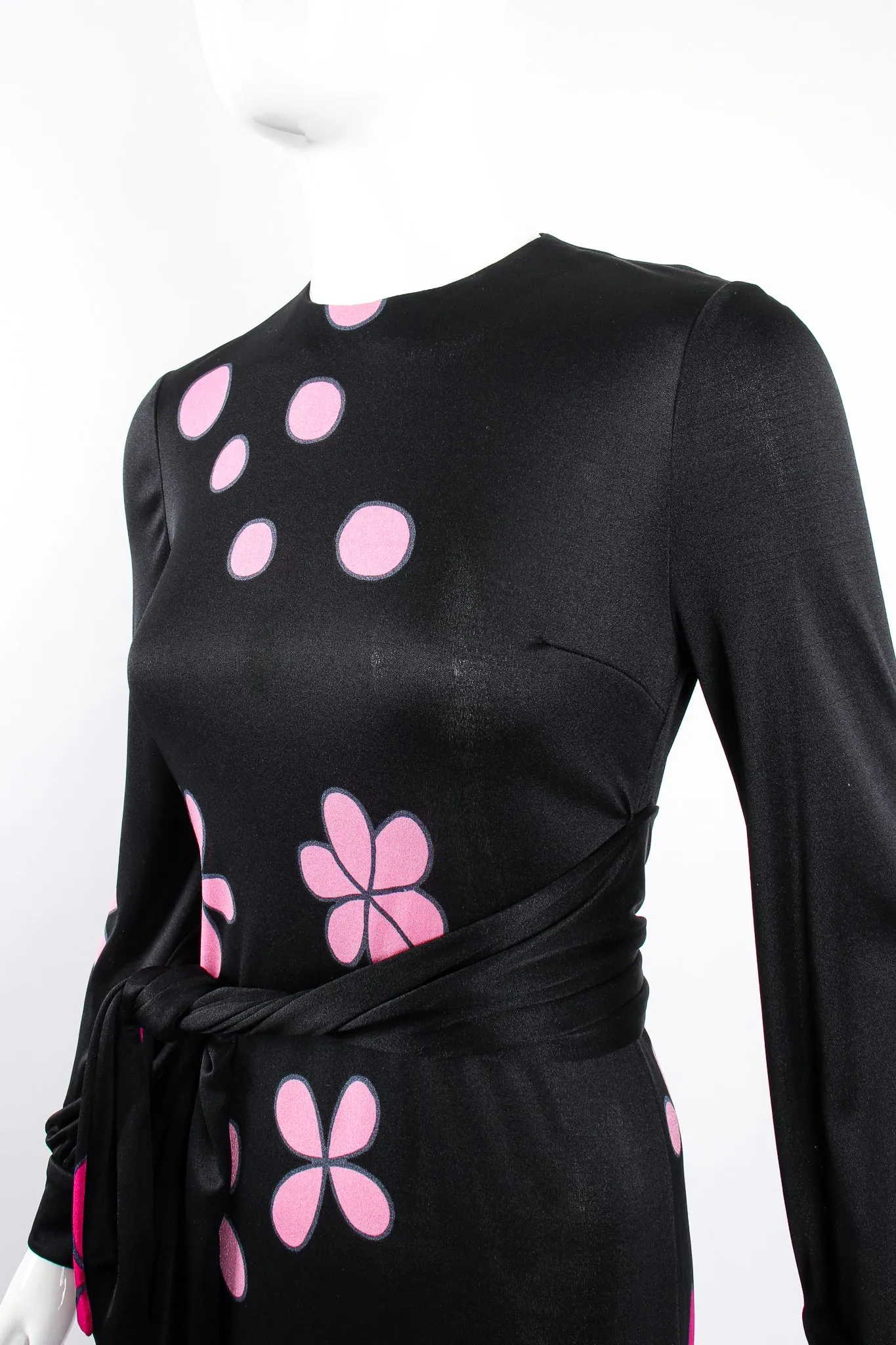 Ombré Blossom Jersey Dress
