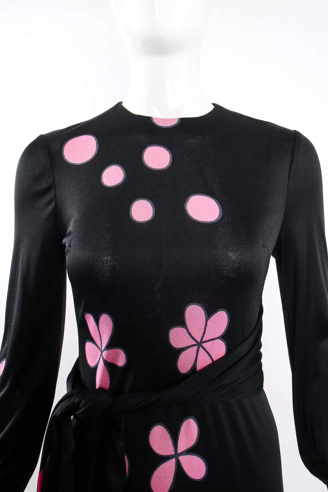 Ombré Blossom Jersey Dress