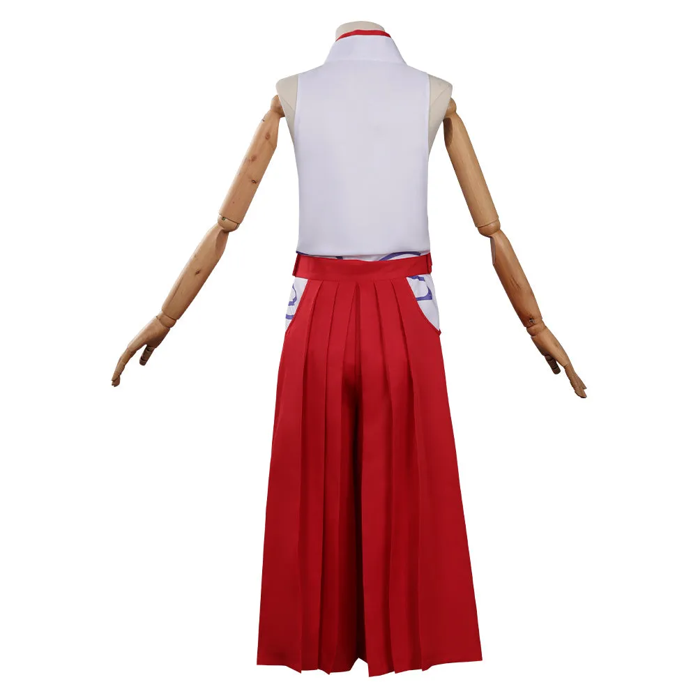 One Piece Yamato Cosplay Costume Kendo Hakama Outfits Halloween Carnival Suit