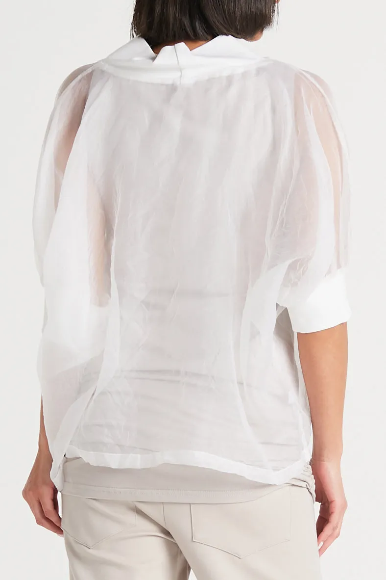 Organza Flowy Top