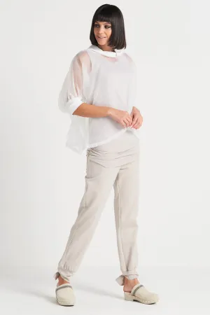 Organza Flowy Top