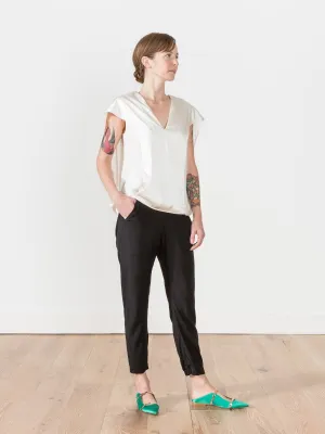 orion top - white pepper