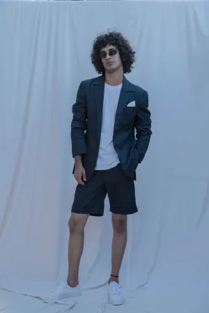 Orlando - Green Suit With Short Pant Set