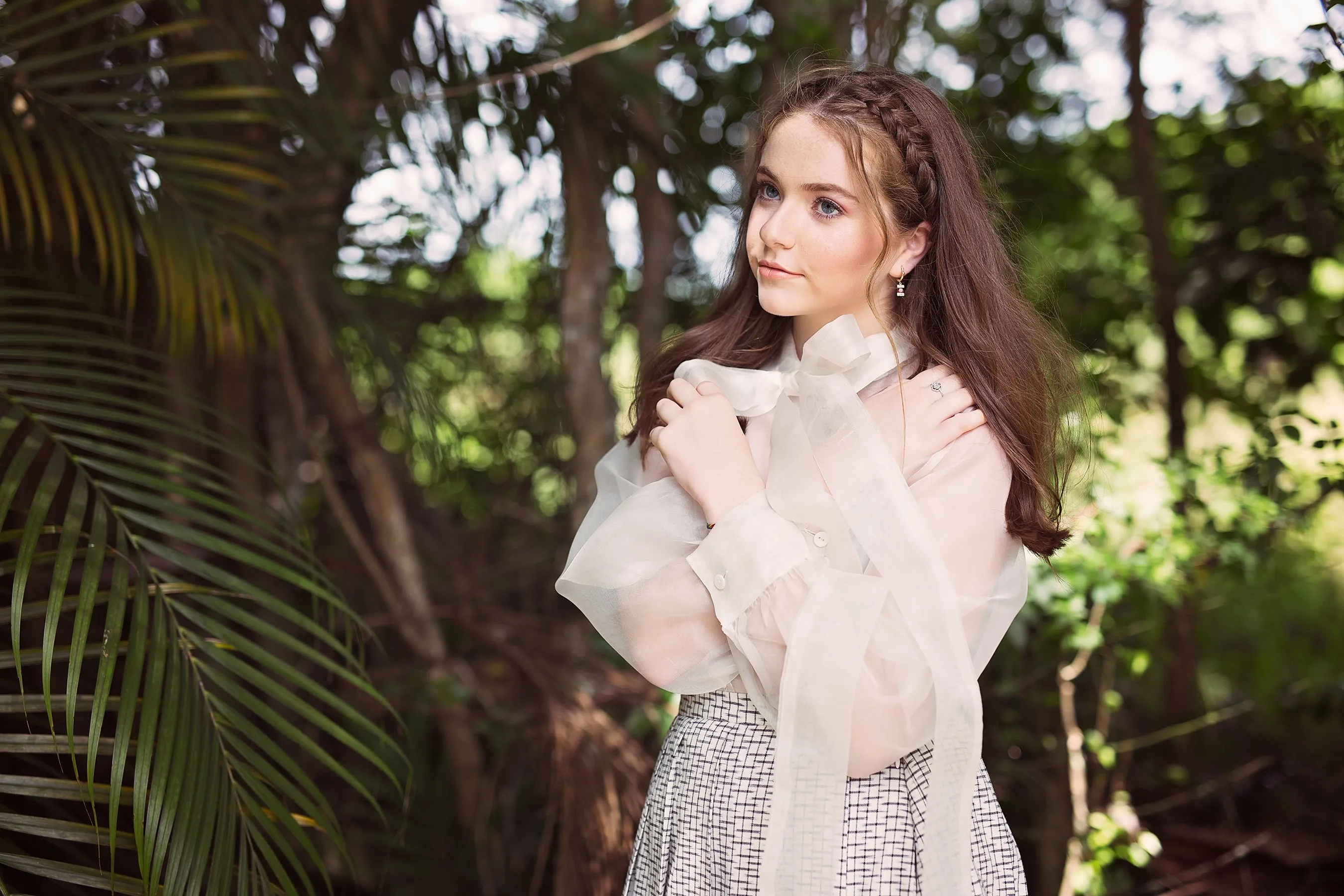 ORLOV - Ivory Organza
