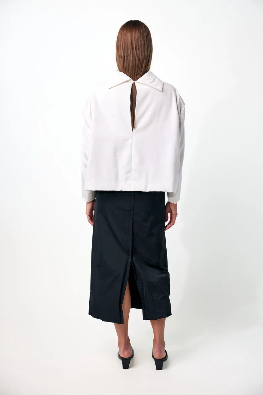 Padded skirt in duchesse