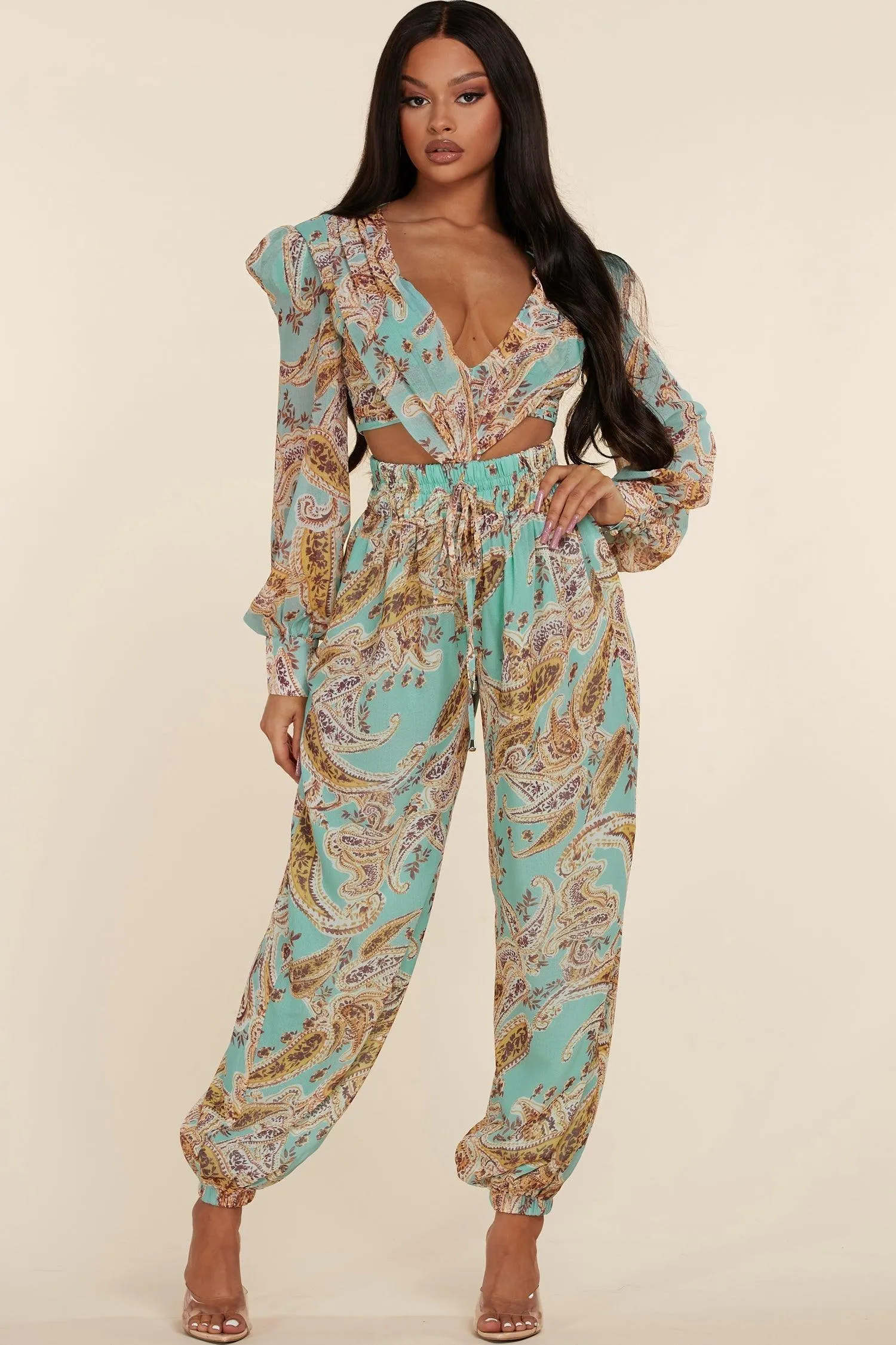 PAISLEY JUMPSUIT