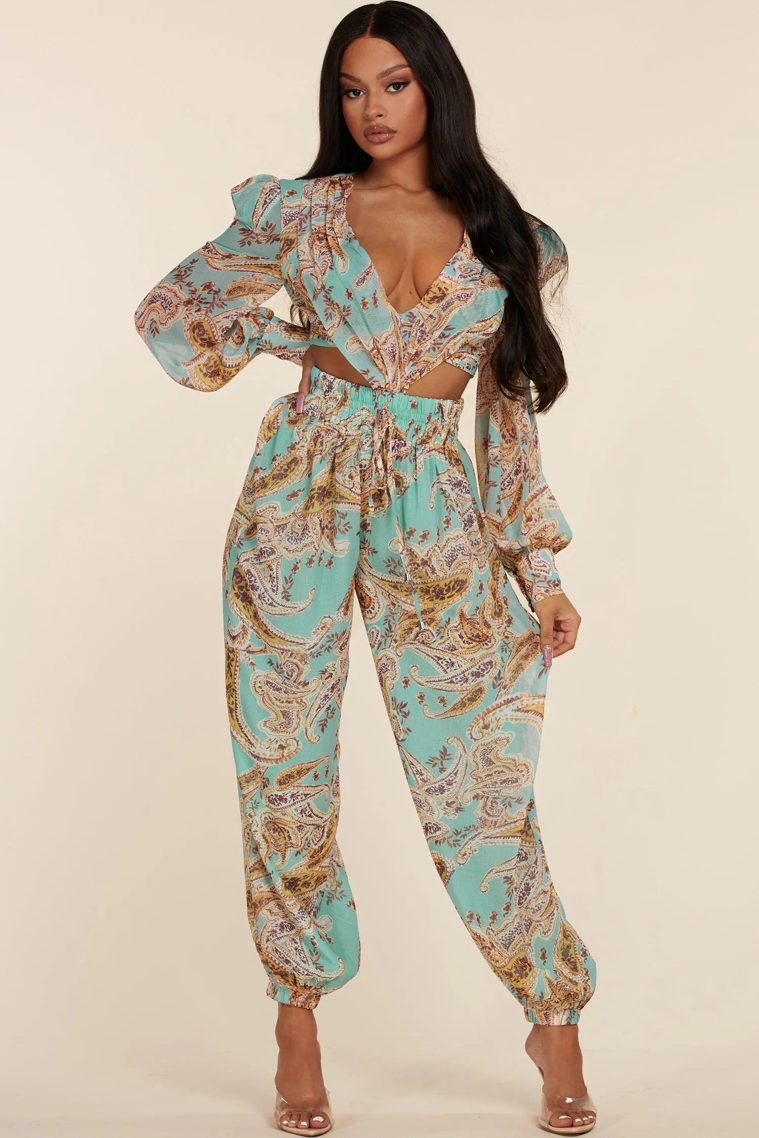 PAISLEY JUMPSUIT
