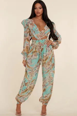 PAISLEY JUMPSUIT