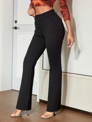Pantalones Elegantes de Cintura Alta - Cherry Vibes