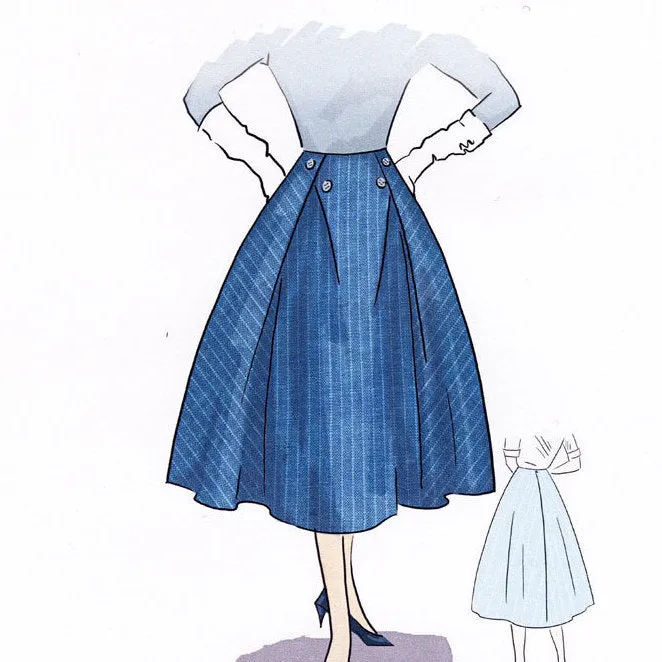 PB & J Skirt 1950 Sewing Pattern